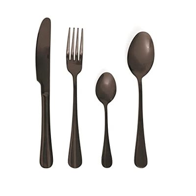 Quid Celebrart Set de 24 couverts en acier inoxydable 26 cm-2 mm