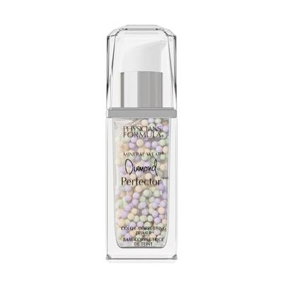 Physicians Formula, Mineral Wear Diamond Perfector Colour-Correcting Primer, 3-in-1 Gel-to-Serum Formula for Smoothening and Correcting Uneven Skin Tone, Minimizes the Appearance of Pores and Redness
