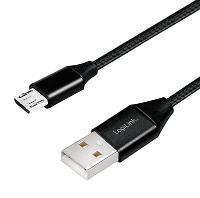 LOGILINK USB 2.0 Kabel ZU Micro-USB STECKER, 1,0M