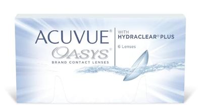 Acuvue Oasys 2 Lenti Quindicinali Morbide, Neutro, Diottrie 1.25