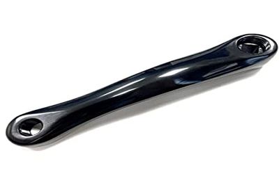 Biela esquerda de alumínio de 175 mm. Preto, ProWHEEL BiELAS para bicicleta bicicleta resistente durável de alta qualidade