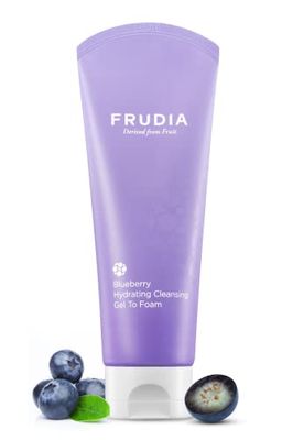 FRUDIA Blueberry Hydrating Cleansing Gel To Foam