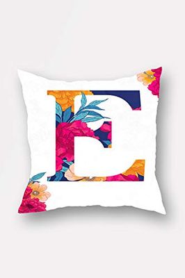 Lulu Home - Funda de Almohada, Multicolor, 45 x 45 cm