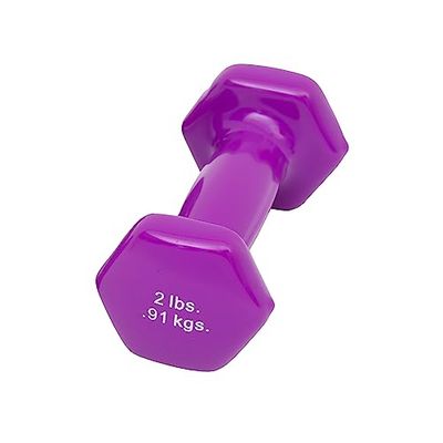 Cando W53639 Manubrio per Esercizi, 0,9 Kg, Viola