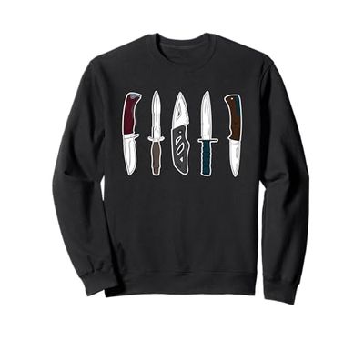 Coltello divertente per collezionisti di coltelli da collezione Felpa