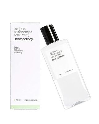 Dermocracy 3% PHA + Niacinamide + Aloe Vera Tonic 200 ml