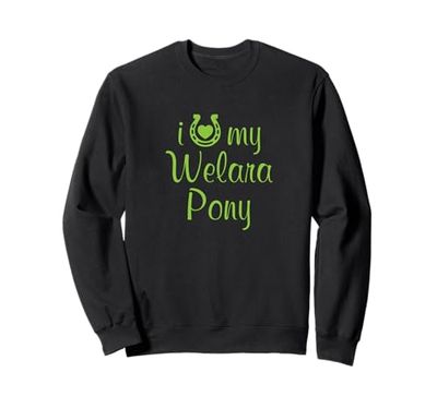 I Love My Welara - Attrezzo per equitazione Felpa