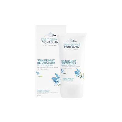 Saint-Gervais Mont Blanc - Regenerating Nourishing Night Care - Dry to Very Dry Skin - 40 ml