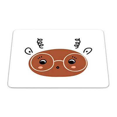 Bonamaison, Rectangle Pop Art Digital Printed Mouse Pad, Non-Slip Base, for Office and Home, Size: 22 x 18 cm