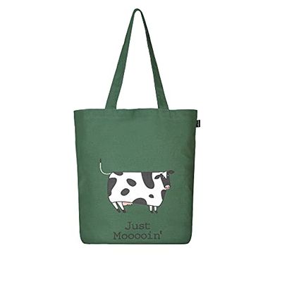 Ecoright Aesthetic Canvas Tote Bags for Women, Reusable Tote Bag with Zip, Ideal for Grocery, Shopping, Travel, School