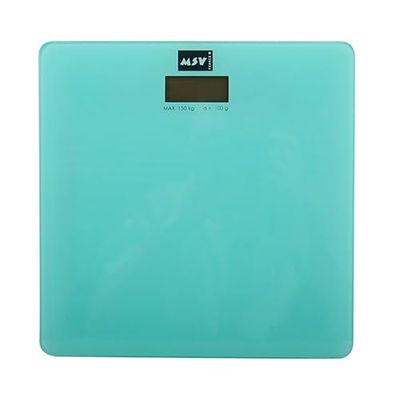 MSV badrumsvågar, grön pastell, 0