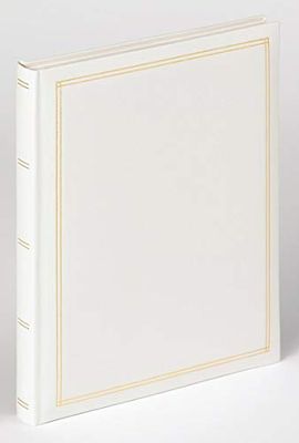 walther design Álbum de fotos, álbum autocolante, branco, Monza SK-124-W