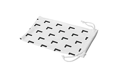 Bonamaison Imprimé Numériquement Lunettes Étui avec Cordon de Serrage, 100% Coton, Sac Lunettes, Pochette à Lunettes, 1 Pièce, Taille: 11x19 Cm
