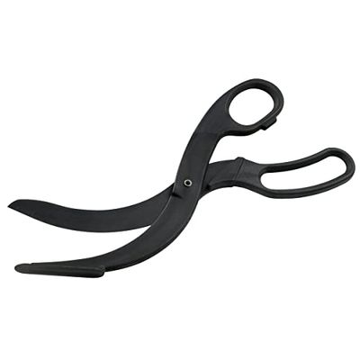 Fackelmann Tesouras cortar pizza com cabo ergonómico e antiderrapante, nylon, preto, 25 x 7,5 x 1 cm, 1 unidade.