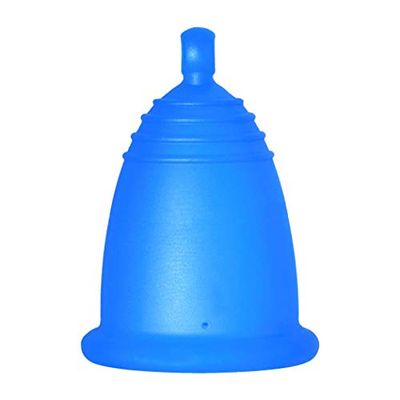 MeLuna Classic Taça Menstrual, bola, azul, tamanho M - 1 unidade