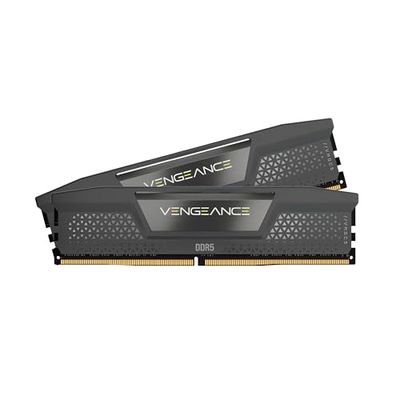 CORSAIR Vengeance DDR5 RAM 64Go (2x32Go) 6000MHz CL38-44-44-96 1.35V AMD Expo Intel XMP 3.0 Mémoire pour Ordinateur de Bureau – Gris (CMK64GX5M2B6000Z38)