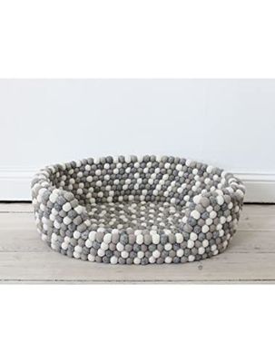 WOOLDOT - Cama para Perro - Gris Claro - Pequeña - 40 x 30 x 20 cm - (571400400010)