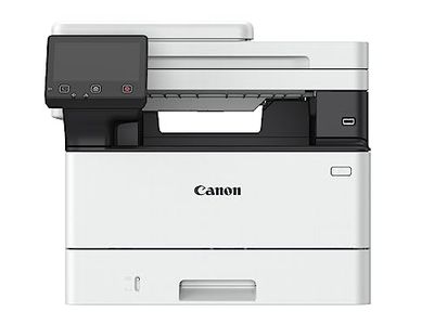 Canon i-SENSYS MF463dw 3-in-1 Wireless Mono Laser Printer - A4 Print, Copy, Scan - 40ppm Print speed, 100ipm Scan Speed - 2-Sided ADF - LCD Touchscreen - Secure & Sustainable - Office Printer