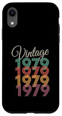 1979 Vintage Style Birthday Case for iPhone XR