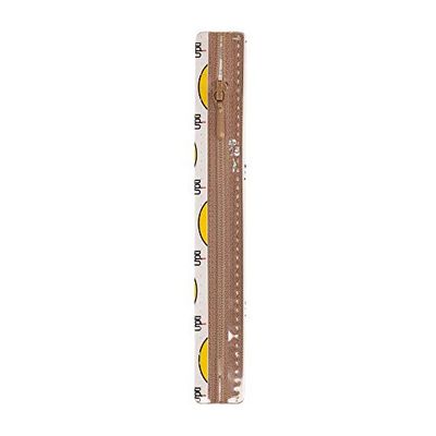 Opti S40-40-00884 Chiusura Lampo, 100% Poliestere, 00884 Marrone, 40 cm