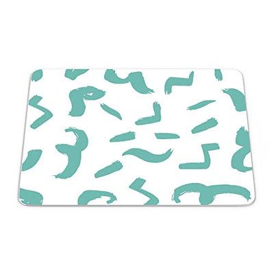 Bonamaison, Rectangle Pop Art Digital Printed Mouse Pad, Non-Slip Base, for Office and Home, Size: 22 x 18 cm