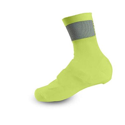 Giro Knit Shoecover unisex cykelkläder, Markera gul svart 22, Medium
