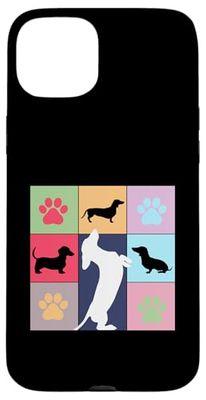 Funny dog squad Puppy lovers dachshund mom 2025 Case for iPhone 15 Plus