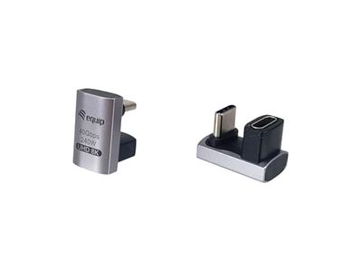 Equip 133477 Lot de 2 adaptateurs USB 4 C vers CU 40 Gbit/s PD 240 W
