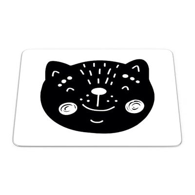 Bonamaison, Rectangle Pop Art Digital Printed Mouse Pad, Non-Slip Base, for Office and Home, Size: 22 x 18 cm