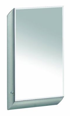 HAKU Möbel 33713 väggspegel, 46 x 75 cm, aluminium/glansig