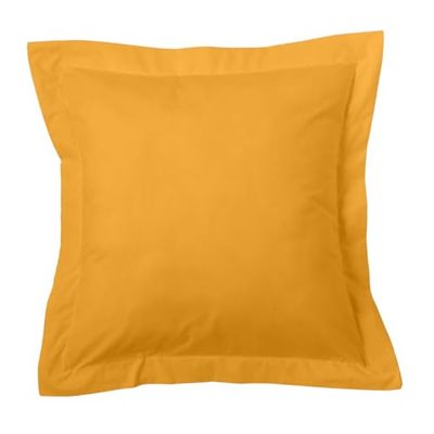 Alexandra House Living Housse de Coussin Jaune 55 x 55 + 5 cm
