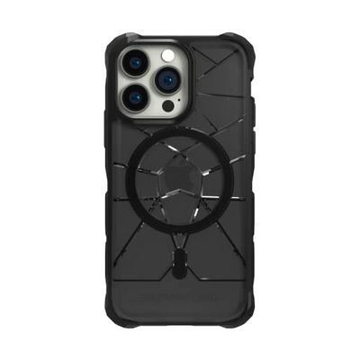 Element Case Special Ops MagSafe för iPhone 14 Pro Max (6,7 tum) – MagSafe kompatibel, robust, lätt och mil-spec falltestad – rök/svart – (EMT-322-263FT-01)
