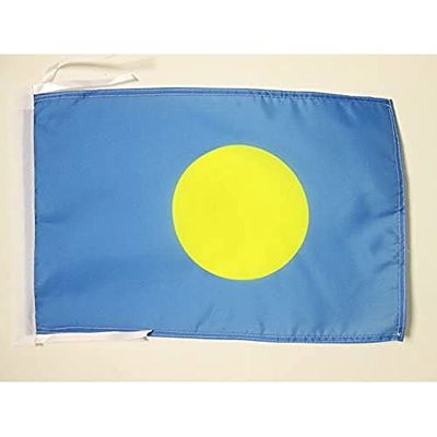 AZ FLAG Drapeau Palaos 45x30cm - PAVILLON paluan 30 x 45 cm Haute qualité