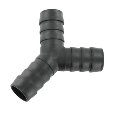 Paxanpax PLD1251 Connettore universale a Y a 3 vie (17 mm) per lavatrice, lavastoviglie, stagno, acquario, pozzetto, filtro e sistemi di scarico, in plastica rigida
