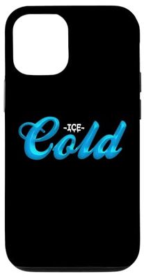Blue Ice Cold Blue Color Graphic Case for iPhone 12/12 Pro