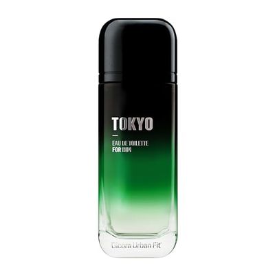Tokyo by Dicora Urban Fit - Cologne for Men - Notes of Ginger, Bergamot, Lavender, and Leather - Sensual, Irresistible Fragrance - 5.07 oz EDT Spray