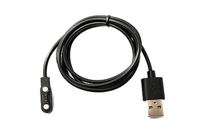 System-S Cavo USB 2.0 100 cm di ricarica per Realme TechLife DIZO Watch R, nero