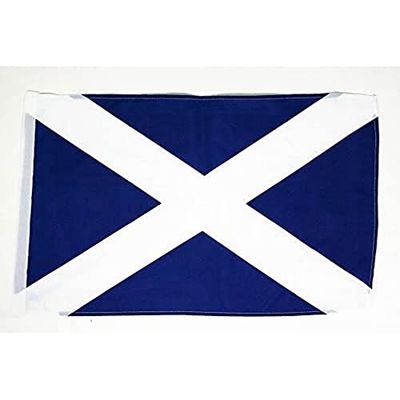 Drapeau Ecosse 45x30cm - Drapeau écossais 30 x 45 cm avec fourreau - AZ FLAG