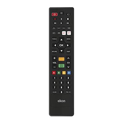 Ekon fjärrkontroll för universell TV, Samsung, LG, Sony, Panasonic, Philips, för HD-TV, LED, LCD