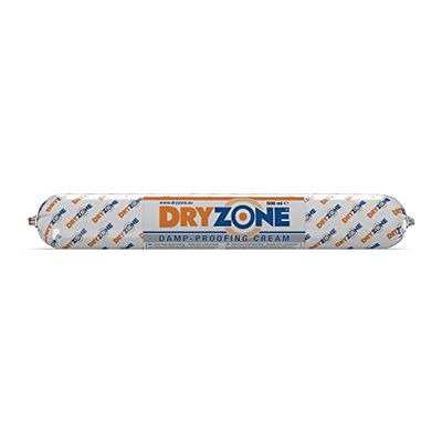 Dryzone Damp Proofing Cream (DPC) - 600ml - High-Strength Injection Cream for Rising Damp Treatment. BBA & WTA Approved