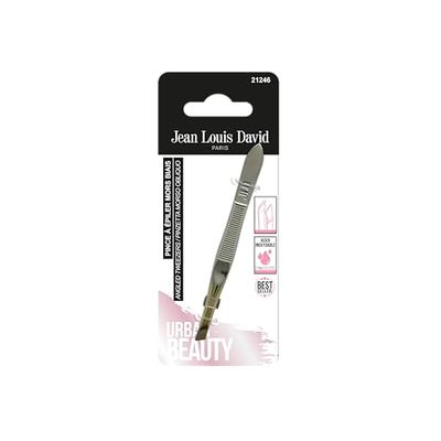 Jean Louis David - Tweezers - Gold - Angled Tip - Precise and Painless Hair Removal