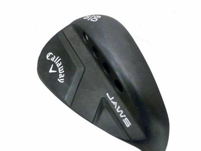 Callaway Golf JAWS komplett tåkompensation (svart, högerhänta, stål, 64 grader)