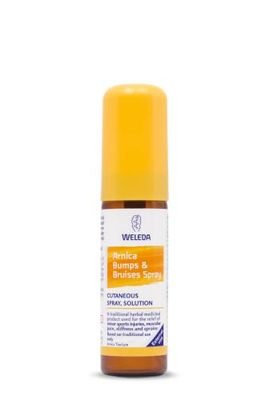 Weleda Arnica Bumps and Bruises Spray, Minor Sports Injuries, Muscle Pain, Stiffness, Sprains, Traditional Remedy, 20ml