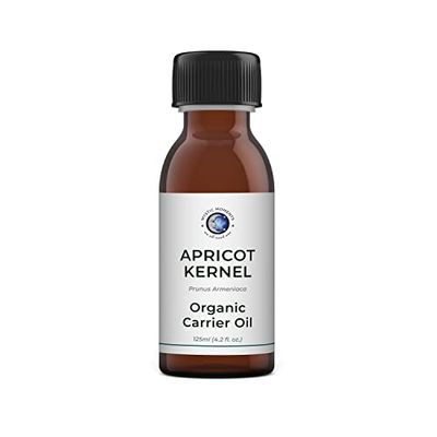 Aceite Portador orgánico de semilla de Albaricoque - 125 ml - 100% Puro