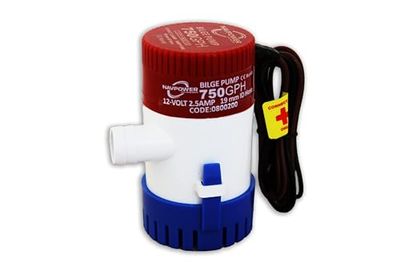 NAVPOWER Krachtige pomp voor boten en campers (750 GPH 12 V)