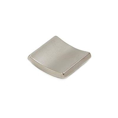 first4magnets – arc375s 1 N42 Neodym, Sud, 1 confezione, metallo, argento, 37,5 außendurchmesser X 33,5 innendurchmesser X 25 X 4 mm spessi