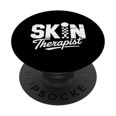Retro Vintage Terapeuta Piel Cuidado de la Piel Amante Esteticista PopSockets PopGrip Adhesivo