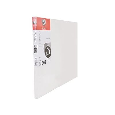 Homéa, Chassis Entoilé Coton 75 x 1,5 x H37 cm 280G