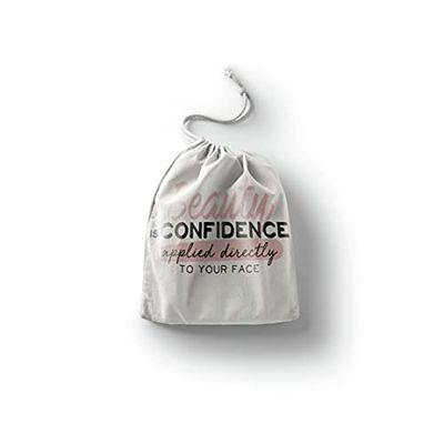 Bonamaison Printed Cotton Produce Bag with Drawstring, Reusable Grocery Bag, Biodegradable Eco-Friendly Bags, Travel Pouch, Sachet Bags, Shopping Bag, Eco Friendly, Foldable, Size: 12x15 Cm