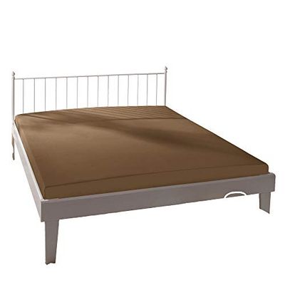 Bassetti M6/579 Fango 9280403 dra-på-lakan bomull/elastan 180 x 200 cm/200 x 220 cm